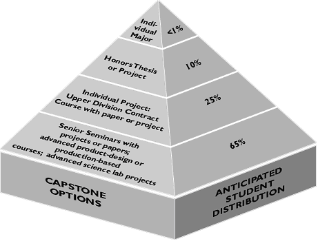 the four levels of UCLA capstone options